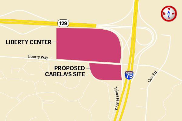 Here is the plan for Cincinnatis first Cabelas store