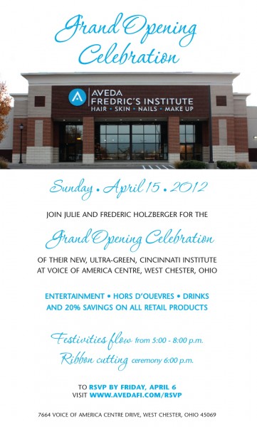 Aveda Fredric's Institute celebrates grand opening 